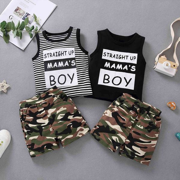summer casual kids boys clothes sets 1 4y letter striped printed sleeveless vest camouflage shorts, White
summer casual kids boys clothes sets 1 4y letter striped printed sleeveless vest camouflage shorts, White
