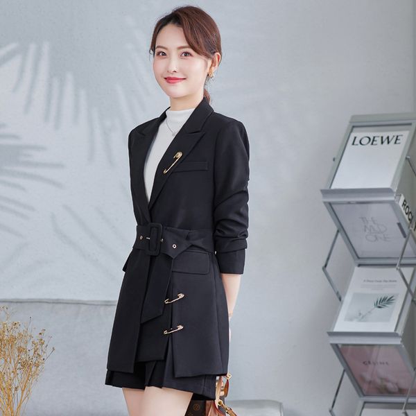 luxury women's jackets 2021 fashion temperament godds casual small lace up big red suit coat women's medium and long autumn, Black;brown
luxury women's jackets 2021 fashion temperament godds casual small lace up big red suit coat women's medium and long autumn, Black;brown