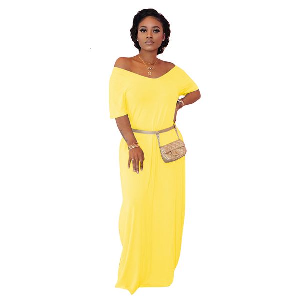 6 colors in stock women solid casual v neck short sleeves elegant long floor length with pockets s--3xl summer, White;black
6 colors in stock women solid casual v neck short sleeves elegant long floor length with pockets s--3xl summer, White;black