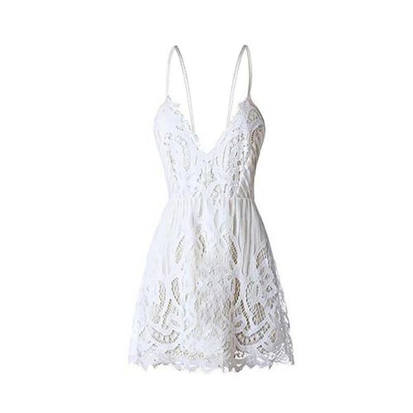 women dress spaghetti strap sleeveless backless v-neck above knee fashion lace party mini for summer 2021 casual dresses, Black;gray
women dress spaghetti strap sleeveless backless v-neck above knee fashion lace party mini for summer 2021 casual dresses, Black;gray