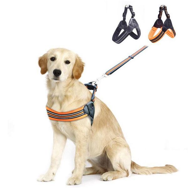 dog collars & leashes pet harness and leash nylon breathable reflective traction rope chest strap
dog collars & leashes pet harness and leash nylon breathable reflective traction rope chest strap