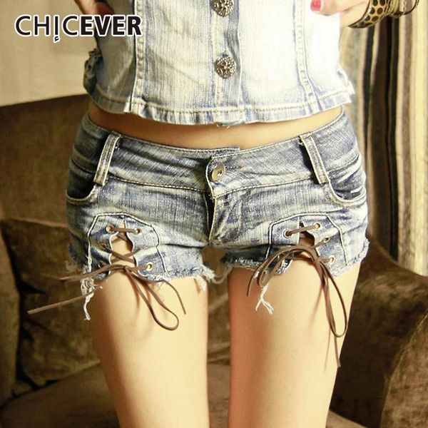 women's shorts chicever patchwork tassel denim short for women high waist hollow out lace up female summer fashion clothing stylish, White;black
women's shorts chicever patchwork tassel denim short for women high waist hollow out lace up female summer fashion clothing stylish, White;black