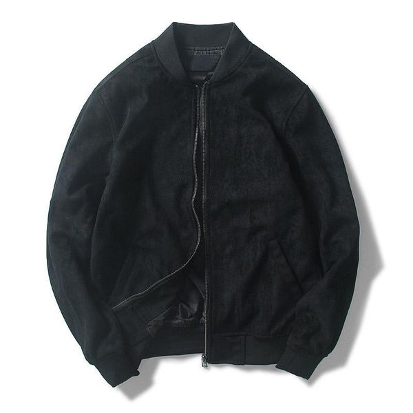 original design deerskin male zip jacket collar casual baseball shirt men's jackets, Black;brown
original design deerskin male zip jacket collar casual baseball shirt men's jackets, Black;brown