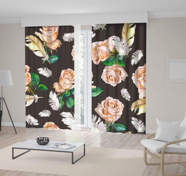 curtain & drapes rose flowers and feathers pattern vintage style nature theme floral artwork green beige
curtain & drapes rose flowers and feathers pattern vintage style nature theme floral artwork green beige