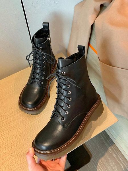 boots eshtonshero women shoes leather motorcycle height square high heel round toe platform female casual ankle strap size 3-9, Black
boots eshtonshero women shoes leather motorcycle height square high heel round toe platform female casual ankle strap size 3-9, Black