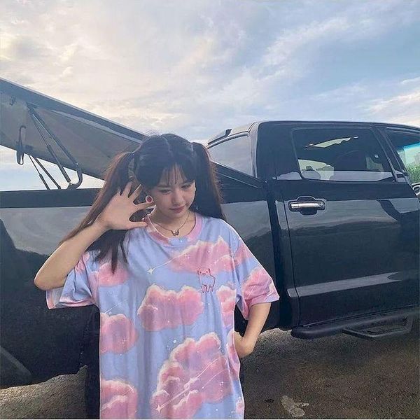 japanese short-sleeved t-shirt female cute kawaii style summer pink embroidery piggy girlfriend loose soft girl student jacket women's, White
japanese short-sleeved t-shirt female cute kawaii style summer pink embroidery piggy girlfriend loose soft girl student jacket women's, White