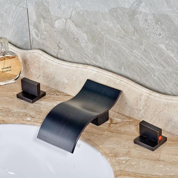 bathroom sink faucets uythner modern oil rubbed bronze waterfall basin faucet mixer tap rectangle dual handles1
bathroom sink faucets uythner modern oil rubbed bronze waterfall basin faucet mixer tap rectangle dual handles1