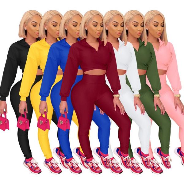 women's two piece pants chiclover tights zipper 2 sets womens outfits wholesale items casual solid tracksuit joggers turtleneck sweatsu, White
women's two piece pants chiclover tights zipper 2 sets womens outfits wholesale items casual solid tracksuit joggers turtleneck sweatsu, White