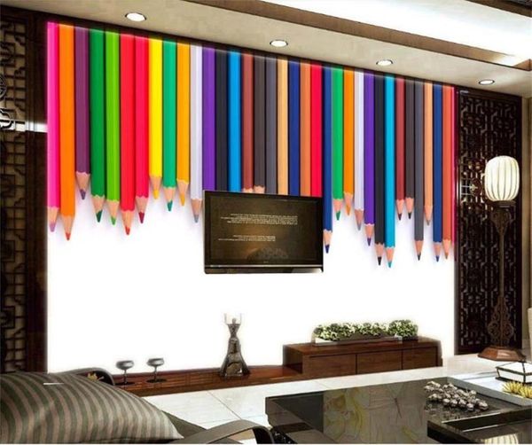 wallpapers custom 3d po wallpaper living room mural color pencil cartoon picture kids backdrop wall non-woven for
wallpapers custom 3d po wallpaper living room mural color pencil cartoon picture kids backdrop wall non-woven for