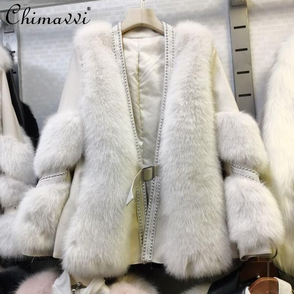 women's leather & faux 2021 winter female simple office lady motorcycle fur coat fashion streetwear integrated long sleeve jacket, Black
women's leather & faux 2021 winter female simple office lady motorcycle fur coat fashion streetwear integrated long sleeve jacket, Black