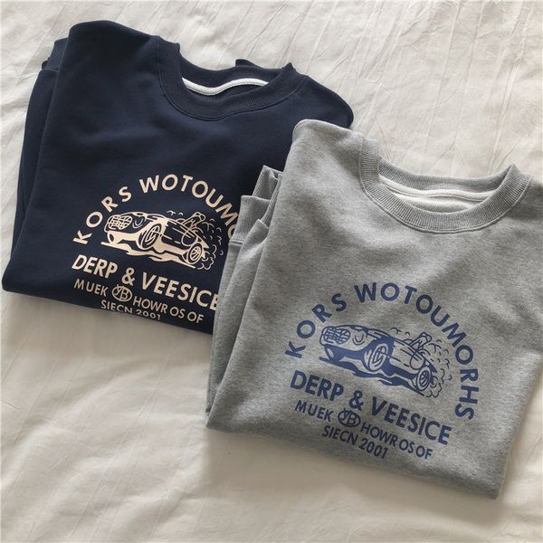 women's hoodies & sweatshirts 2021 spring vintage print women round neck long sleeve loose casual oversize sweatshirt female, Black
women's hoodies & sweatshirts 2021 spring vintage print women round neck long sleeve loose casual oversize sweatshirt female, Black