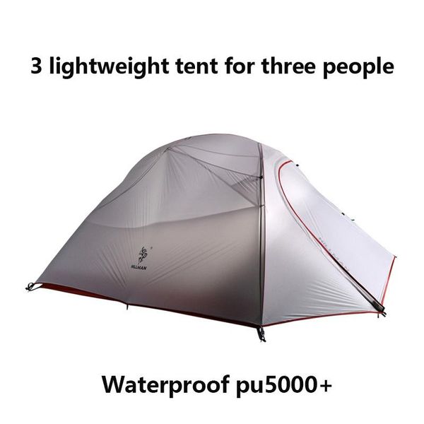 2-4 person camping tent waterproof lightweight double layer 20d nylon outdoor hiking mountain climbing travel tents and shelters
2-4 person camping tent waterproof lightweight double layer 20d nylon outdoor hiking mountain climbing travel tents and shelters