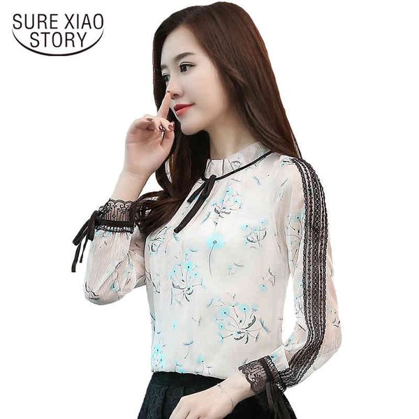 fall autumn sweet fashion women chiffon blouse female lace hollow out shirt printing lady blusas 960e 30 210506, White
fall autumn sweet fashion women chiffon blouse female lace hollow out shirt printing lady blusas 960e 30 210506, White