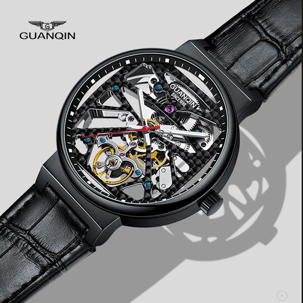 wristwatches guanqin men's transparent sports watch mechanical self-winding luxury fashion brand 30 waterproof sapphire stainless steel, Slivery;brown
wristwatches guanqin men's transparent sports watch mechanical self-winding luxury fashion brand 30 waterproof sapphire stainless steel, Slivery;brown