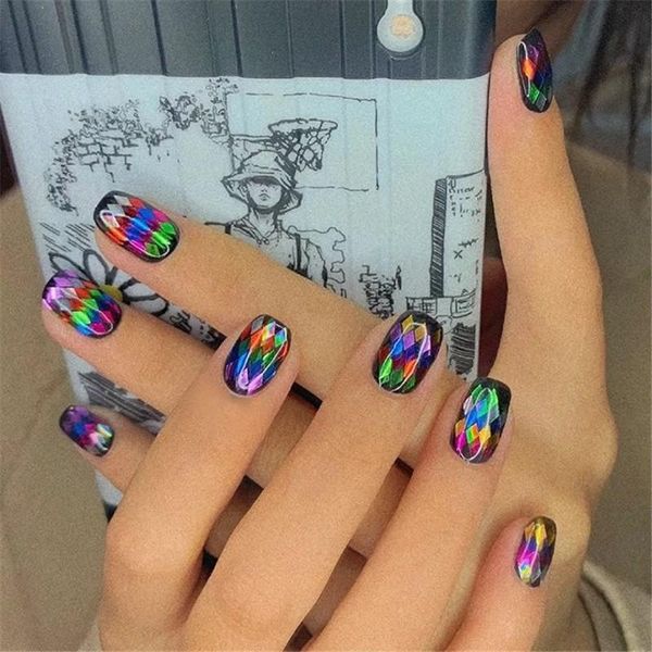 nail glitter 1 bottle laser silver sequins dust mixed rhombus shape tips diy charm polish flakes decorations manicure, Silver;gold
nail glitter 1 bottle laser silver sequins dust mixed rhombus shape tips diy charm polish flakes decorations manicure, Silver;gold