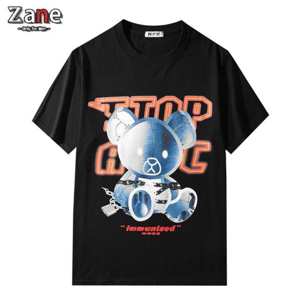 men's t-shirts summer cartoon bear print graphic t shirts oversized manga vintage streetwear hip-hop gothic shirt for men to send frien, White;black
men's t-shirts summer cartoon bear print graphic t shirts oversized manga vintage streetwear hip-hop gothic shirt for men to send frien, White;black