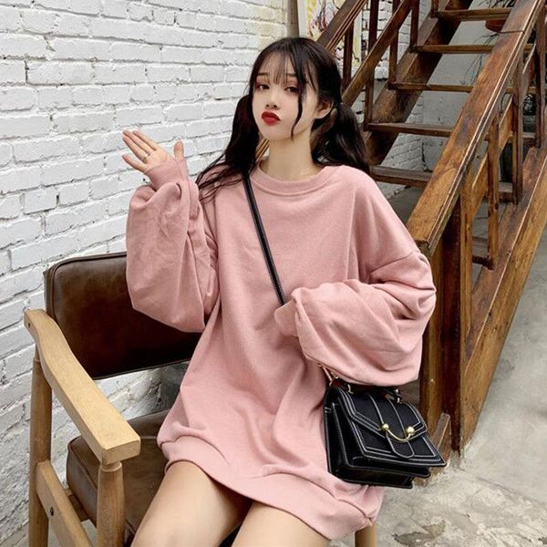 women's hoodies & sweatshirts women and pullover oversize o-neck causal clothing long sleeve spring autumn winter ladies pink, Black
women's hoodies & sweatshirts women and pullover oversize o-neck causal clothing long sleeve spring autumn winter ladies pink, Black