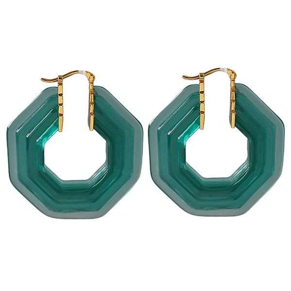 stud europe and america vintage clear acrylic irregular circle earrings for women green, Golden;silver
stud europe and america vintage clear acrylic irregular circle earrings for women green, Golden;silver