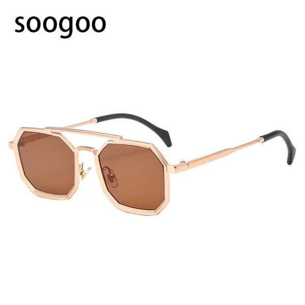 sunglasses fashion polygon steampunk men 2021 retro double beam sun glasses women vintage big frame eyeglasses uv400, White;black
sunglasses fashion polygon steampunk men 2021 retro double beam sun glasses women vintage big frame eyeglasses uv400, White;black