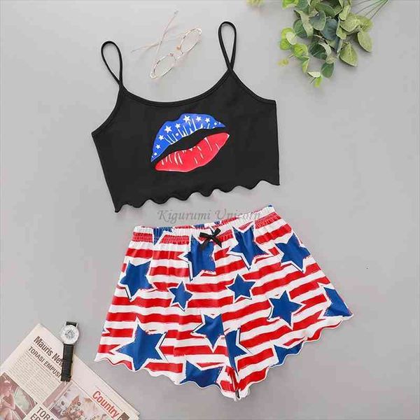 cartoon print pajama sets pattern women pajamas strap sleeveless sleepwear set female v-neck summer night wear home suit, Black;red
cartoon print pajama sets pattern women pajamas strap sleeveless sleepwear set female v-neck summer night wear home suit, Black;red