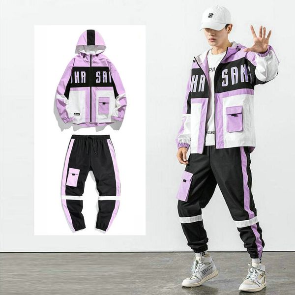 tracksuits hip hop casual zipper autumn set male sweatshirt pocket fashion jackets men tracksuit sets mens, Gray
tracksuits hip hop casual zipper autumn set male sweatshirt pocket fashion jackets men tracksuit sets mens, Gray