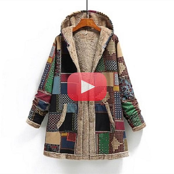 women's jackets jacket coat autumn and winter cotton linen printed hoodie warm plush, Black;brown
women's jackets jacket coat autumn and winter cotton linen printed hoodie warm plush, Black;brown