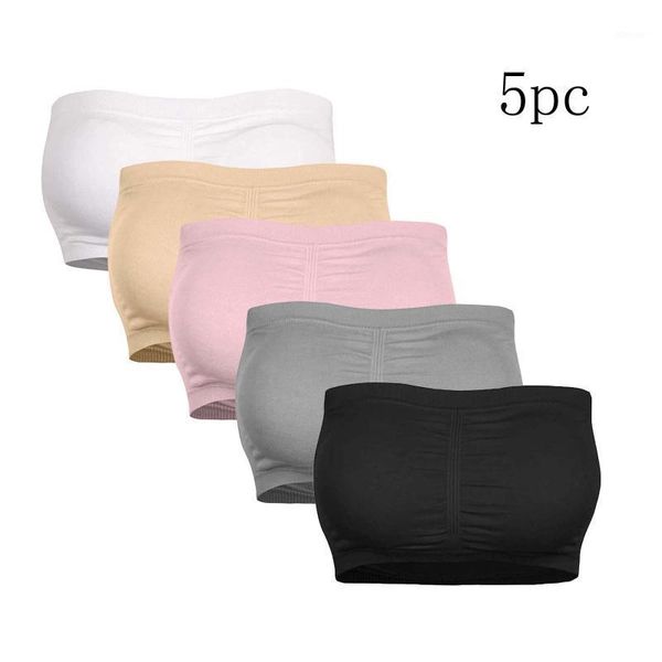 camisoles & tanks 5pcs women's soild floral bralet bra bustier back closure bandeau crop padded bralette strapless tube lingerie, Black;white
camisoles & tanks 5pcs women's soild floral bralet bra bustier back closure bandeau crop padded bralette strapless tube lingerie, Black;white