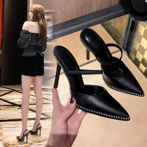 women's shoes 2021 rhinestone black word with toe head fashion sandals female stiletto pointed strap high-heeled dress
women's shoes 2021 rhinestone black word with toe head fashion sandals female stiletto pointed strap high-heeled dress