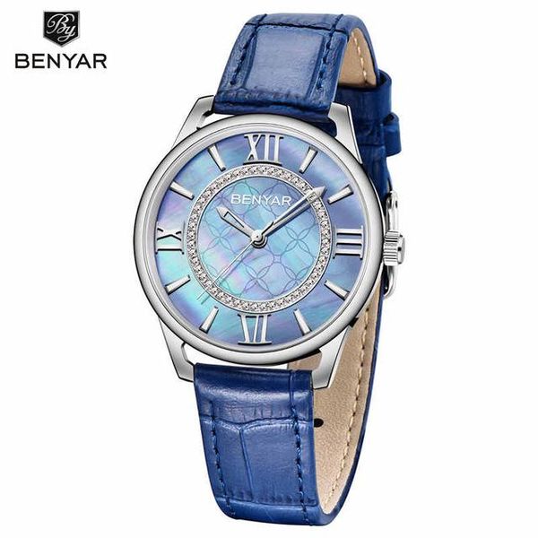 wristwatches luxury benyar 5162 women watches fashion ladies rhinestone quartz watch waterproof simple clock, Slivery;brown
wristwatches luxury benyar 5162 women watches fashion ladies rhinestone quartz watch waterproof simple clock, Slivery;brown