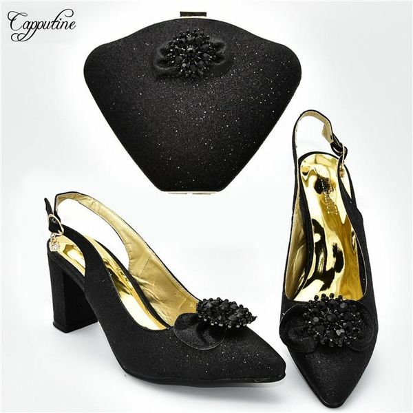 dress shoes black party sets matching sandals with clutch handbags 108-6 heel height 7cm
dress shoes black party sets matching sandals with clutch handbags 108-6 heel height 7cm