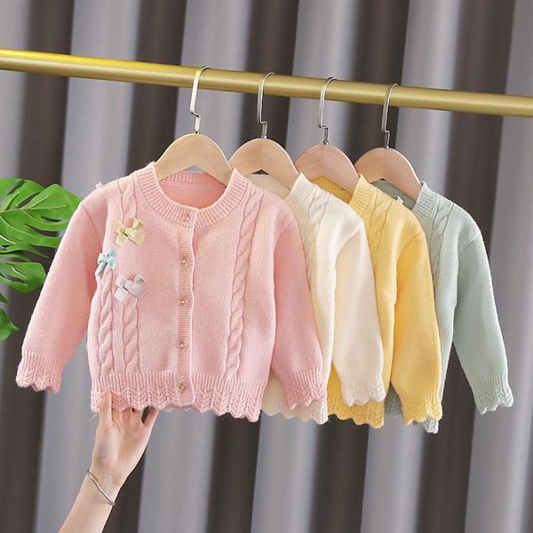 pullover 1-5years princess sweater for baby girl winter flower knitted coat toddler kids solid color cardigan children's clothes, Blue
pullover 1-5years princess sweater for baby girl winter flower knitted coat toddler kids solid color cardigan children's clothes, Blue