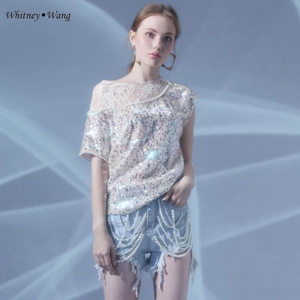 women's jeans whitney wang shorts 2021 summer fashion streetwear handmade pearls beading chains denim women plus size 5xl, Blue
women's jeans whitney wang shorts 2021 summer fashion streetwear handmade pearls beading chains denim women plus size 5xl, Blue