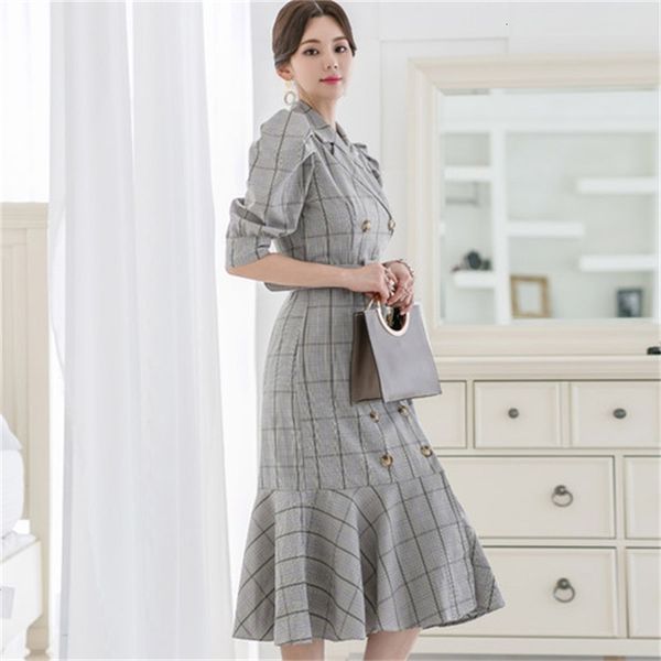 casual dresses summer england style high waist short sleeve notched collar ruffles loose dress feminina dresses ilh5, Black;gray
casual dresses summer england style high waist short sleeve notched collar ruffles loose dress feminina dresses ilh5, Black;gray