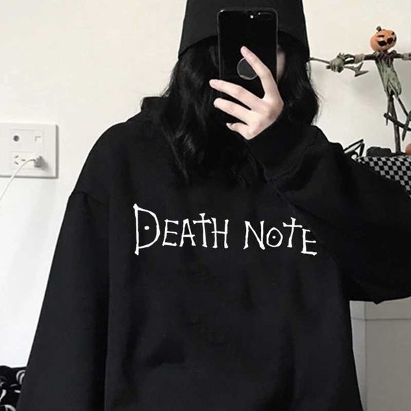 death note hoodies oversized long mouwen dropshipping esthetic gothic harajuku print streetwear women's clothing, Black
death note hoodies oversized long mouwen dropshipping esthetic gothic harajuku print streetwear women's clothing, Black