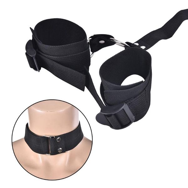 resistance bands 1 set neck collar to hand restraint bondage cuffs toys band for couple
resistance bands 1 set neck collar to hand restraint bondage cuffs toys band for couple
