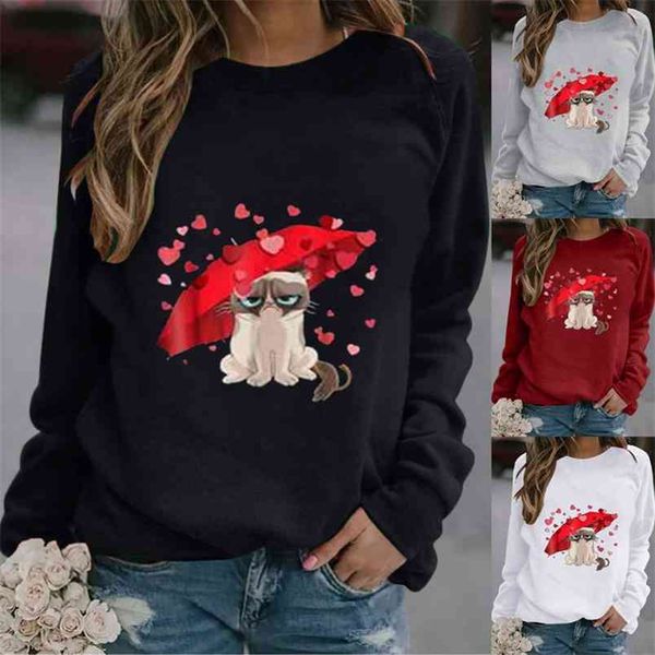 valentine's day series women's shirt with printed round neck funny animal print t-shirt love letter tshirts 210517, White
valentine's day series women's shirt with printed round neck funny animal print t-shirt love letter tshirts 210517, White