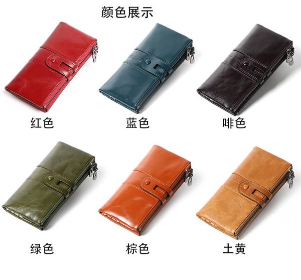 wallets fashionable ladies leather long wallet simple clutch bag large capacity luxury multi-function mobile coin purse, Red;black
wallets fashionable ladies leather long wallet simple clutch bag large capacity luxury multi-function mobile coin purse, Red;black