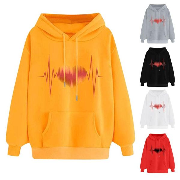 women's hoodies & sweatshirts women sweatshirt hoody ladies hooded heartbeat printed casual pullovers girls long sleeve autumn winter c, Black
women's hoodies & sweatshirts women sweatshirt hoody ladies hooded heartbeat printed casual pullovers girls long sleeve autumn winter c, Black