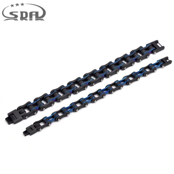 link, chain sda 2021 men's bracelets 316l stainless steel matte punk rock biker jewelry motorcycle link chains black blue
link, chain sda 2021 men's bracelets 316l stainless steel matte punk rock biker jewelry motorcycle link chains black blue