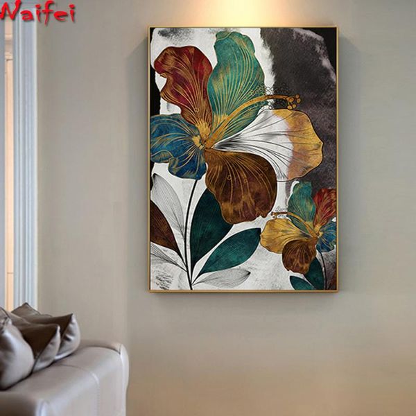 diamond painting abstract gold bloom flower modern blue embroidery luxury wall picture for living room in saudi arabia
diamond painting abstract gold bloom flower modern blue embroidery luxury wall picture for living room in saudi arabia