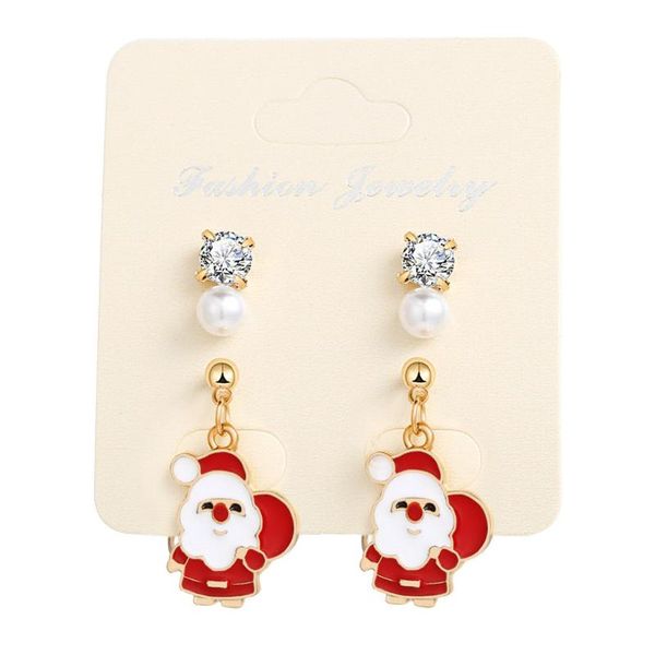 dangle & chandelier classic christmas earrings jewelry exquisite gifts santa fashion set, Silver
dangle & chandelier classic christmas earrings jewelry exquisite gifts santa fashion set, Silver