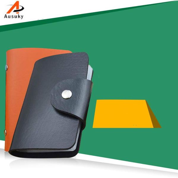card holders pu leather holder/case holder wallet business package bag bank 40, Brown;gray
card holders pu leather holder/case holder wallet business package bag bank 40, Brown;gray
