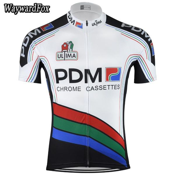 racing jackets yellow pdm cycling jersey short sleeve classic team clothing white bike wear full zipper, Black;red
racing jackets yellow pdm cycling jersey short sleeve classic team clothing white bike wear full zipper, Black;red
