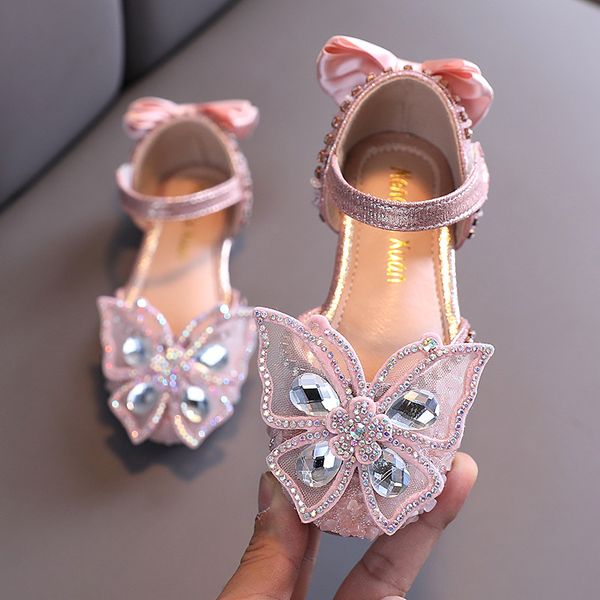 silver pink bling bling rhinestone butterfly crystal sandal kids princess shoes for wedding party girls dance performance shoes, Black;grey
silver pink bling bling rhinestone butterfly crystal sandal kids princess shoes for wedding party girls dance performance shoes, Black;grey