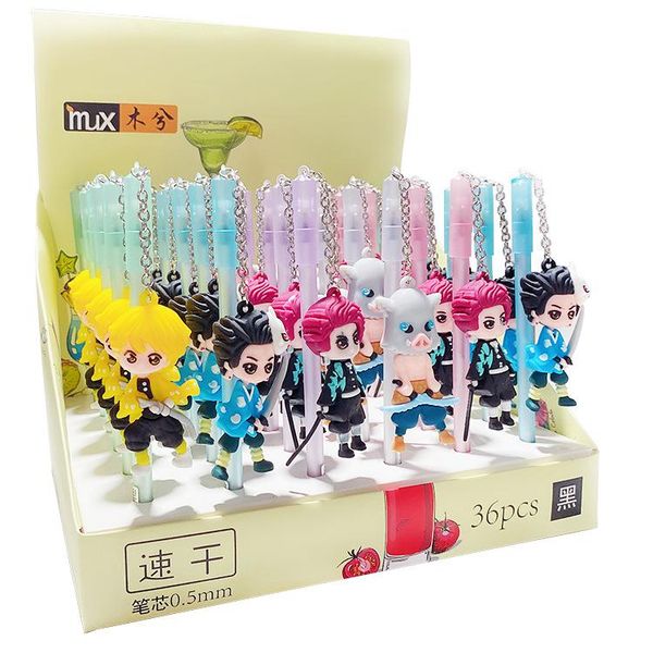 gel pens 36 pcs/lot kawaii warrior doll pendant pen cute black ink signature promotional gift stationery school supplies
gel pens 36 pcs/lot kawaii warrior doll pendant pen cute black ink signature promotional gift stationery school supplies