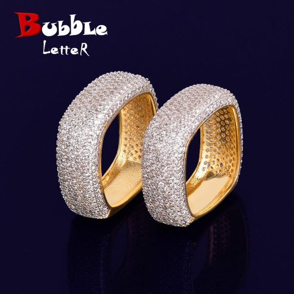 cluster rings men's square ring copper full zircon charm bling gold fashion hip hop jewelry for party, Golden;silver
cluster rings men's square ring copper full zircon charm bling gold fashion hip hop jewelry for party, Golden;silver