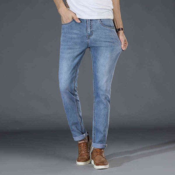 super cotton jeans 2021 summer thin light denim long pants straight men's wear, Blue
super cotton jeans 2021 summer thin light denim long pants straight men's wear, Blue
