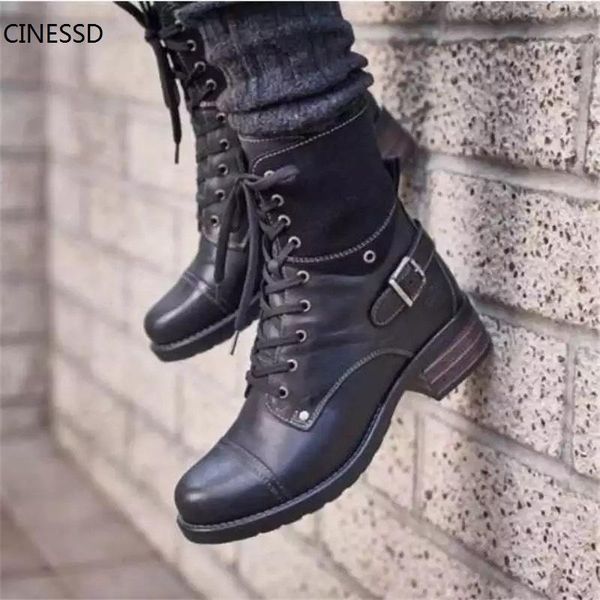 boots fashion super autumn winter lacing foreign trade 40-43 plus-size women's shoes casual belt buckle s, Black
boots fashion super autumn winter lacing foreign trade 40-43 plus-size women's shoes casual belt buckle s, Black