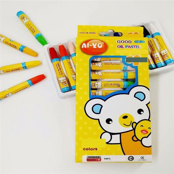 iP67 cartoon oil stick 12 18 brush painting pens 24 color 36 color children's painting set art brush crayon, Black;red
iP67 cartoon oil stick 12 18 brush painting pens 24 color 36 color children's painting set art brush crayon, Black;red