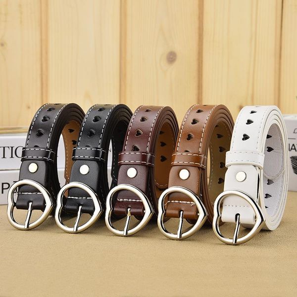 belts love heart hollow belt korean heart-shaped men's and women's perforated decoration all-match fashion jeans, Black;brown
belts love heart hollow belt korean heart-shaped men's and women's perforated decoration all-match fashion jeans, Black;brown